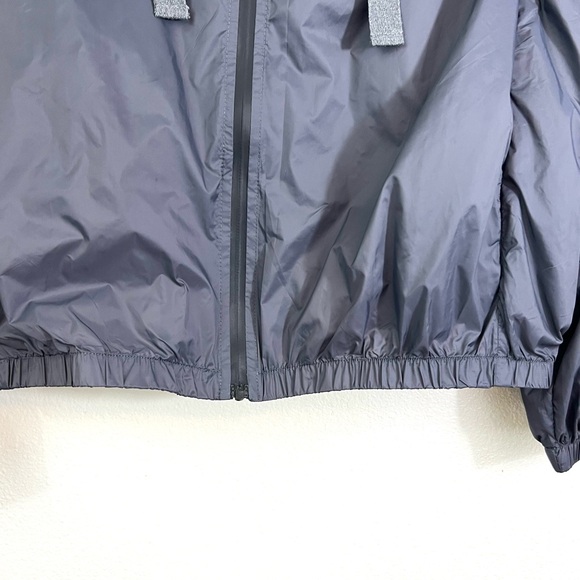 NWOT ZYIA Gray Large Windbreaker - Picture 4 of 4